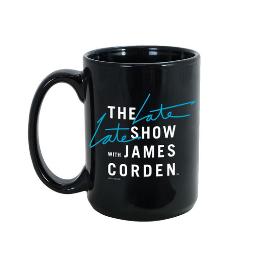 The Late Late Show with James Corden As Seen on Black Mug | Official CBS Entertainment Store-5