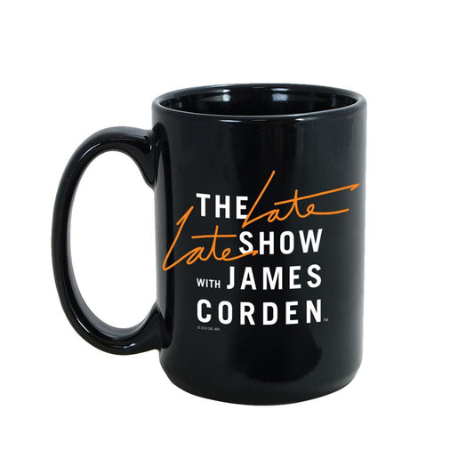 The Late Late Show with James Corden As Seen on Black Mug | Official CBS Entertainment Store-7