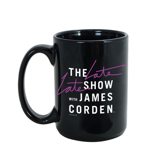 The Late Late Show with James Corden As Seen on Black Mug | Official CBS Entertainment Store-6