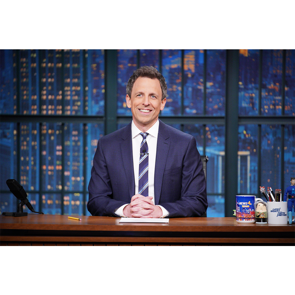 Late Night with Seth Meyers Official On-Air Logo Mug