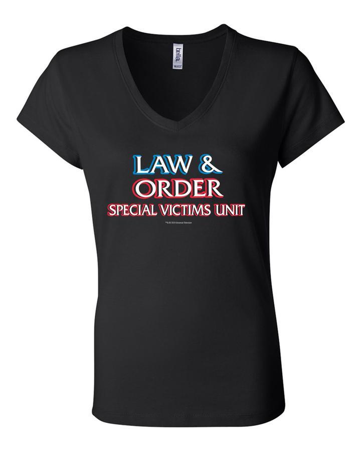 Law & Order: Special Victims Unit Women's V-Neck Short Sleeve T-Shirt