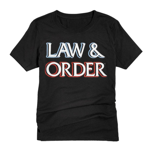 Law and Order Men's Logo Tee