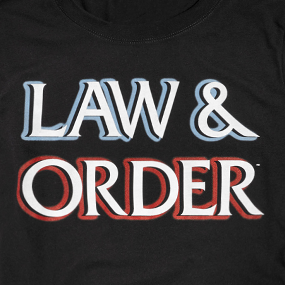 Law and Order Women's Logo Tee