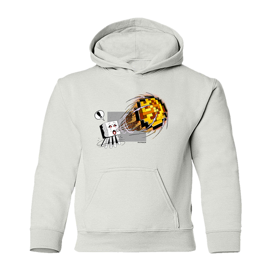 Forced Perspective Forced Perspective Ghast Kids Hooded Sweatshirt-0