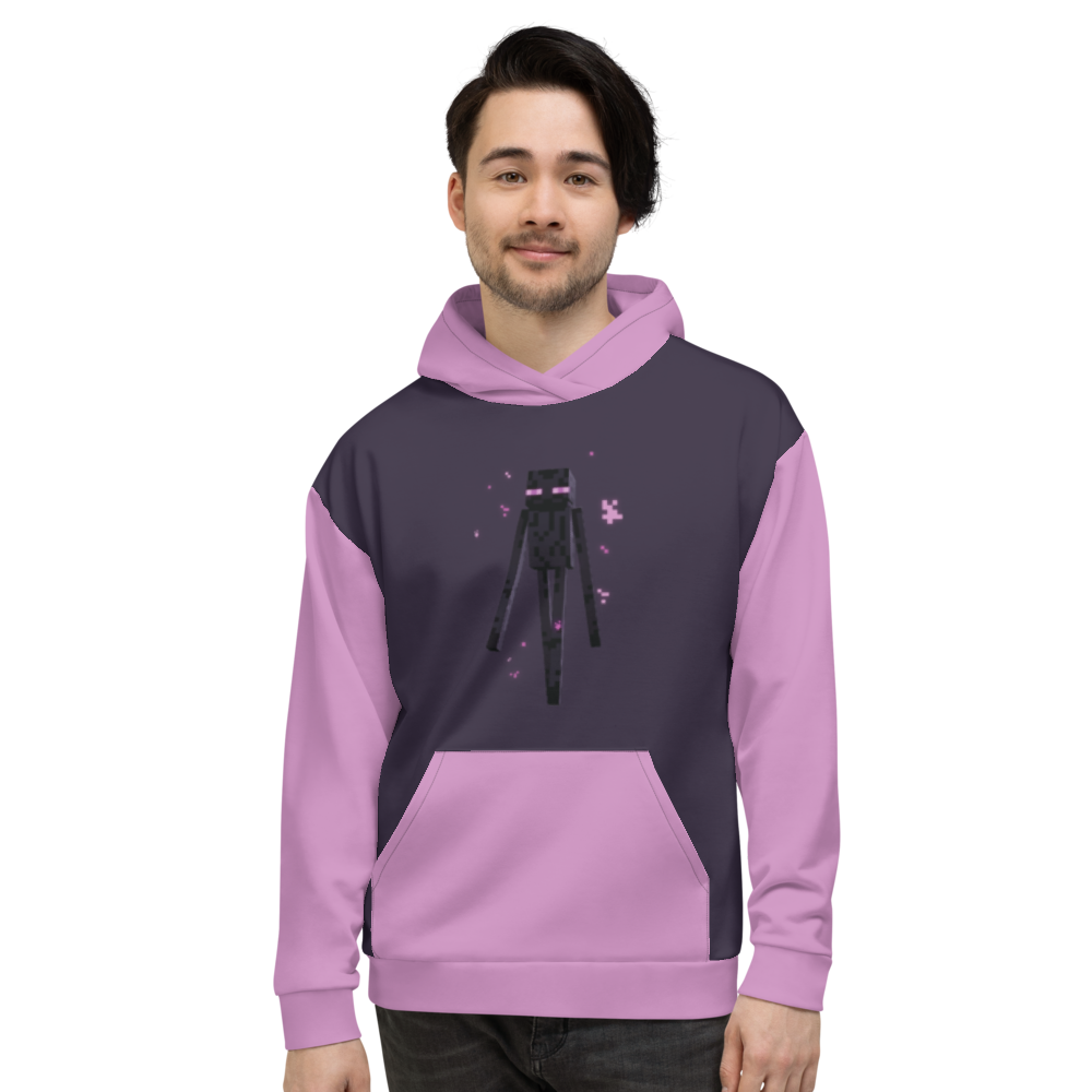 Minecraft Ender Unisex Hooded Sweatshirt