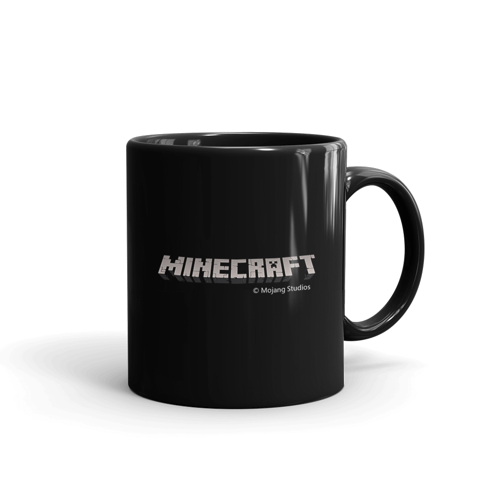 Minecraft Enderman Eyes Black Mug