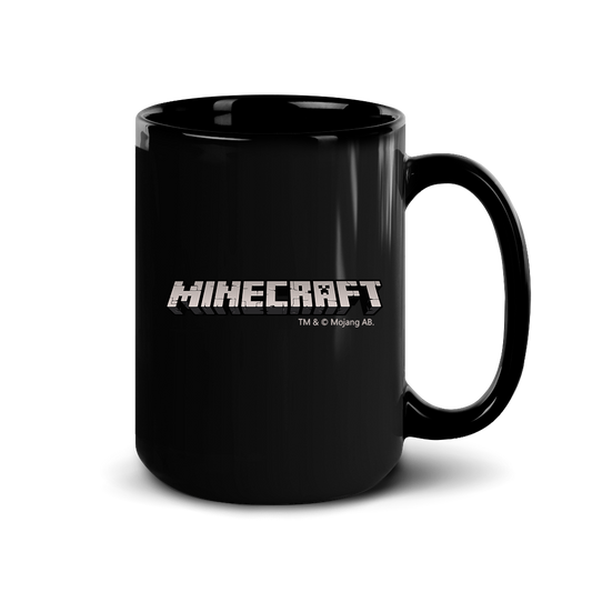 Minecraft Ender Eyes Black Mug-3