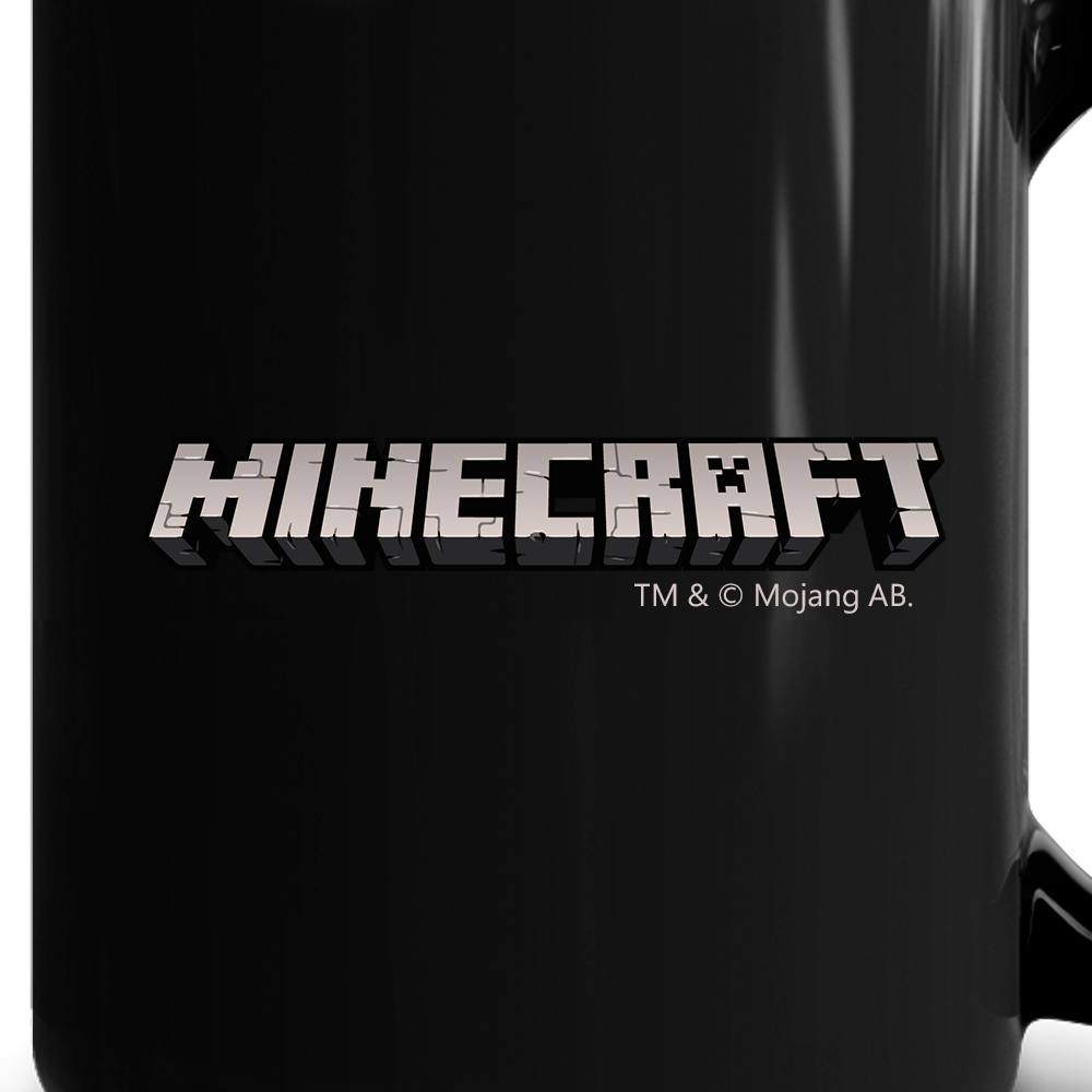 Minecraft Ender Eyes Black Mug