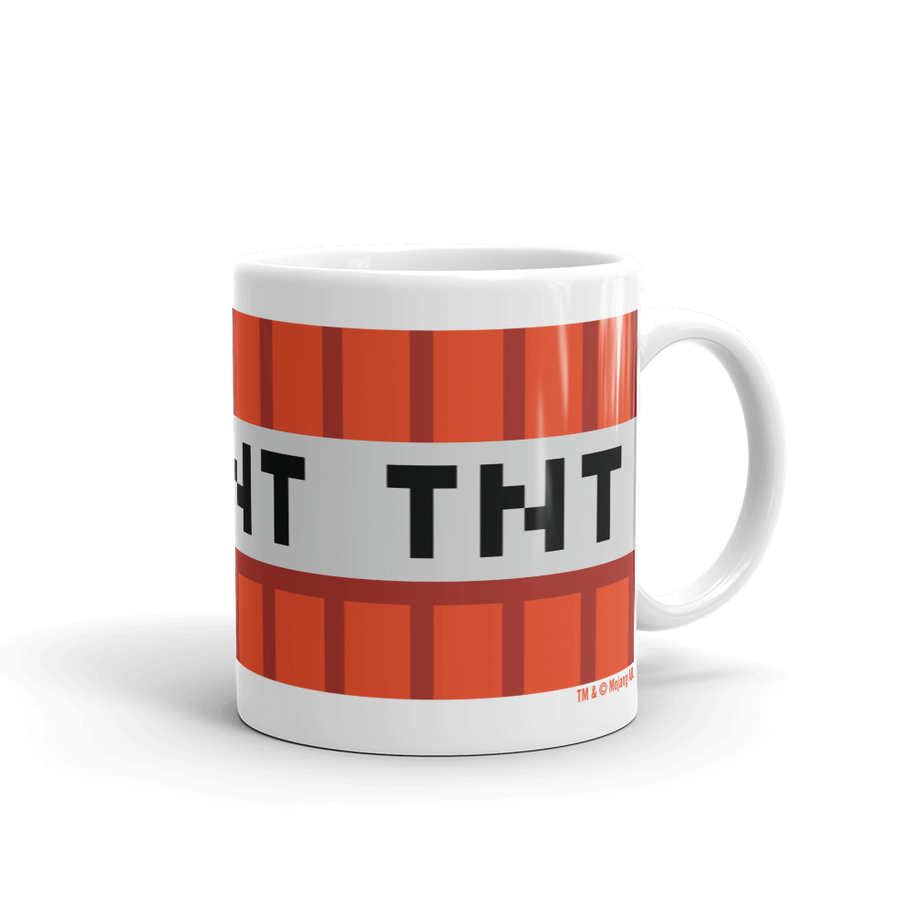 Minecraft TNT White Mug