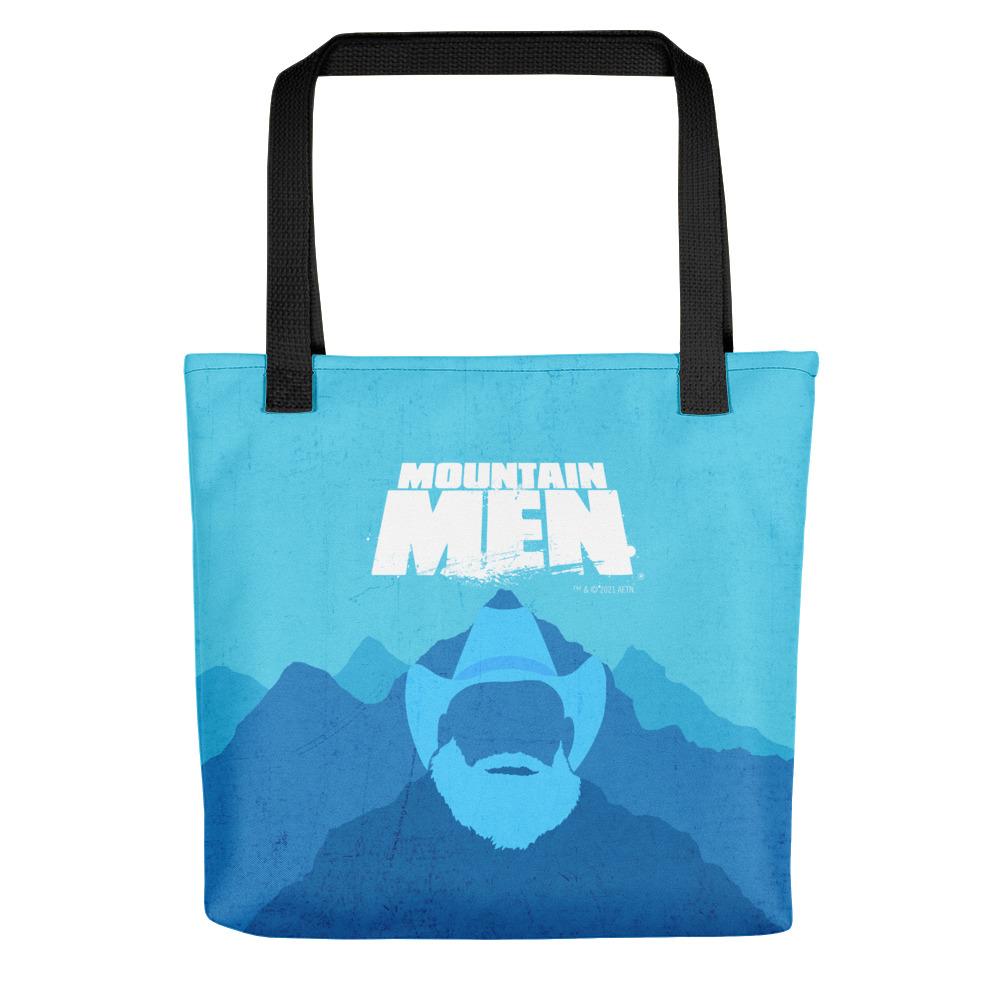 Mountain Men Tom Oar Silhouette Premium Tote Bag