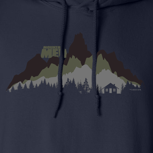 Mountain Men In The Wild Fleece Hooded Sweatshirt-1