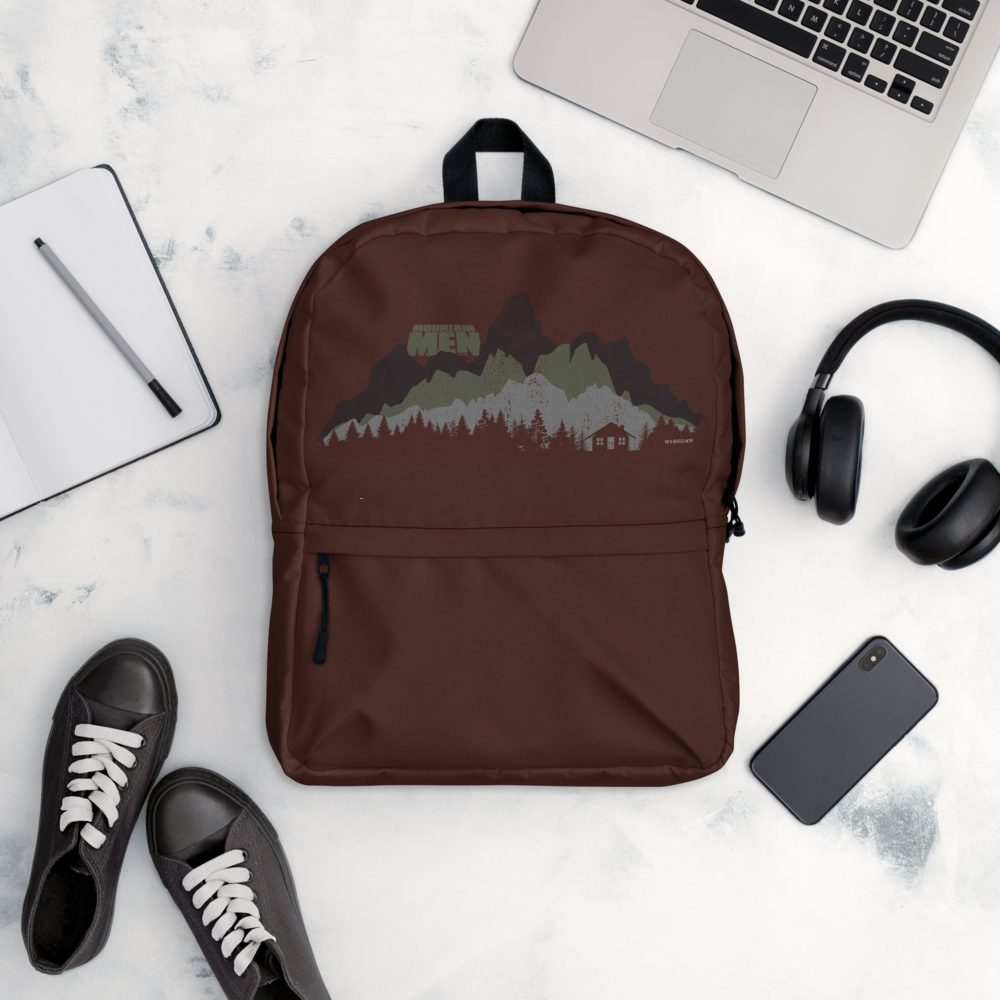 Mountain Men In The Wild Premium Backpack