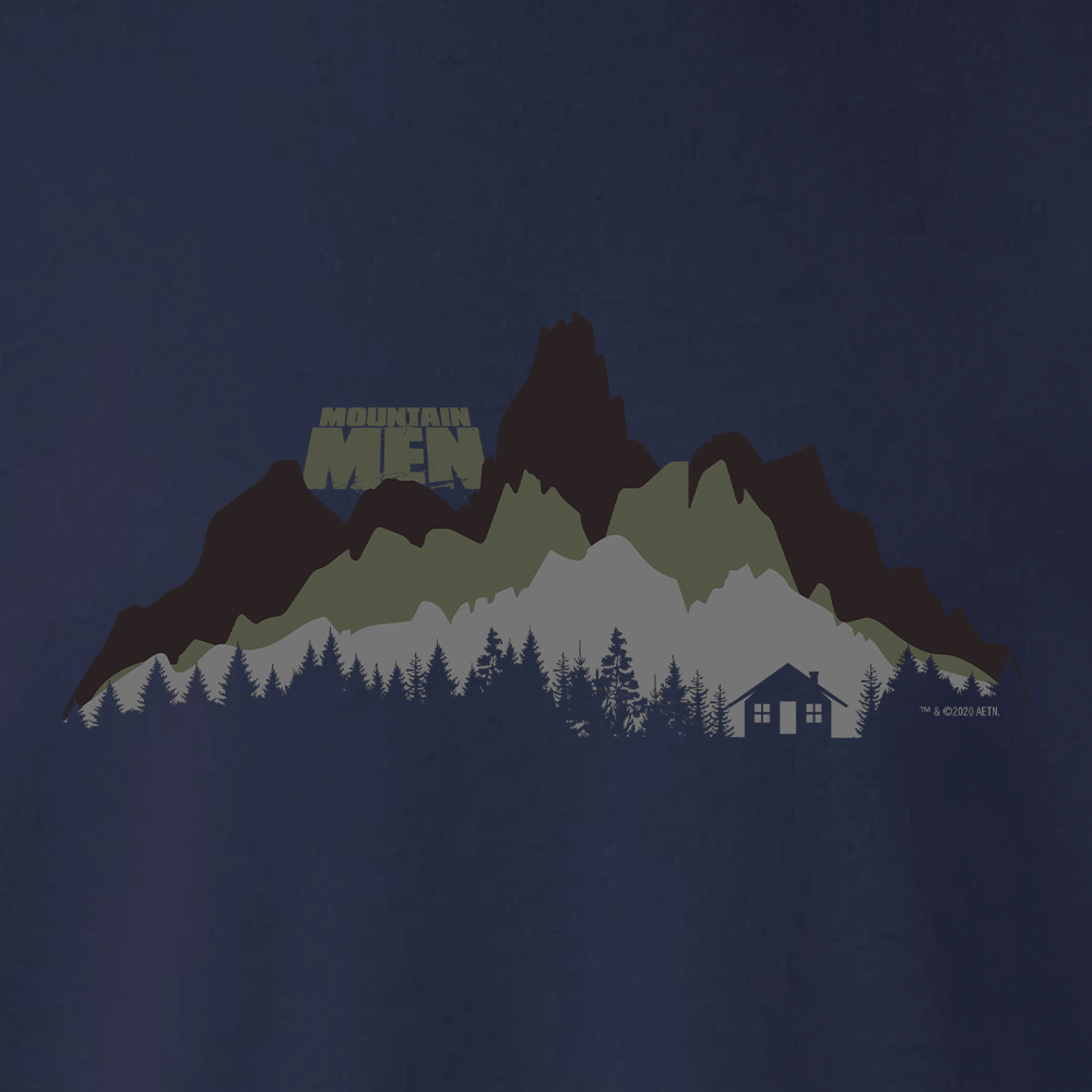 Mountain Men In The Wild Fleece Crewneck Sweatshirt