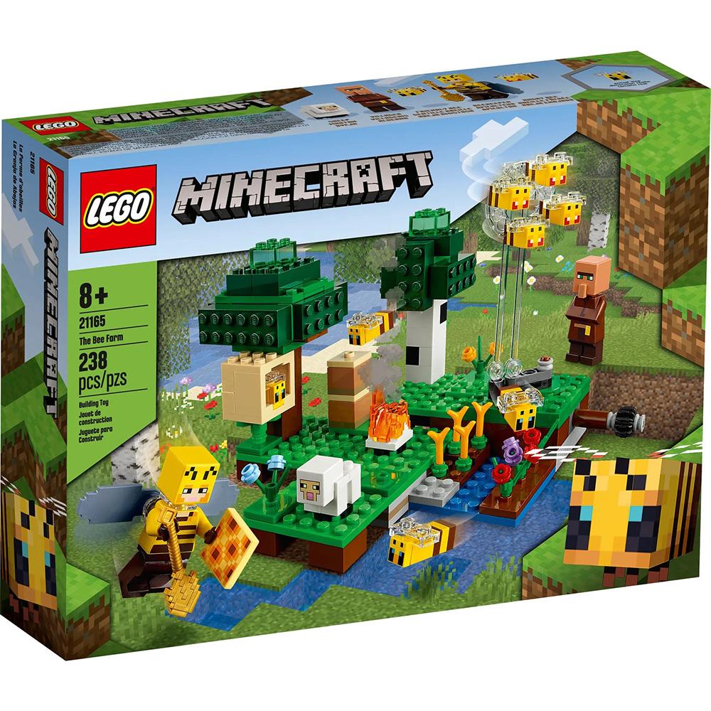 Minecraft LEGO The Bee Farm Building Kit (238 Pieces)