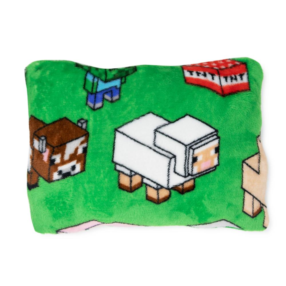 Minecraft 3Pc Throw/Pillow Buddy/Dec Pillow Set