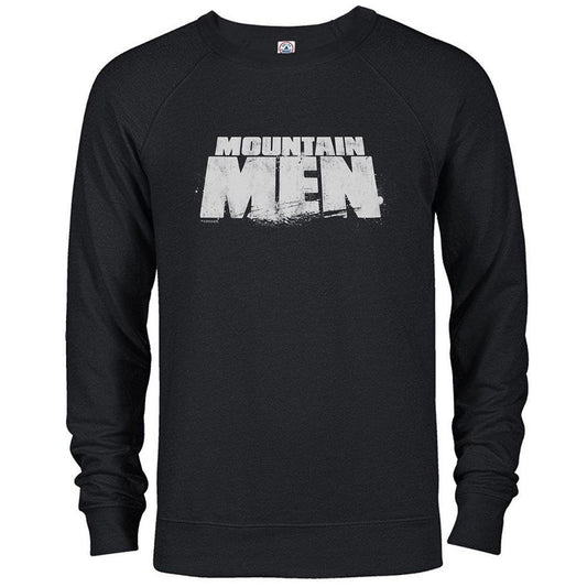 Mountain Men Logo Lightweight Crew Neck Sweatshirt