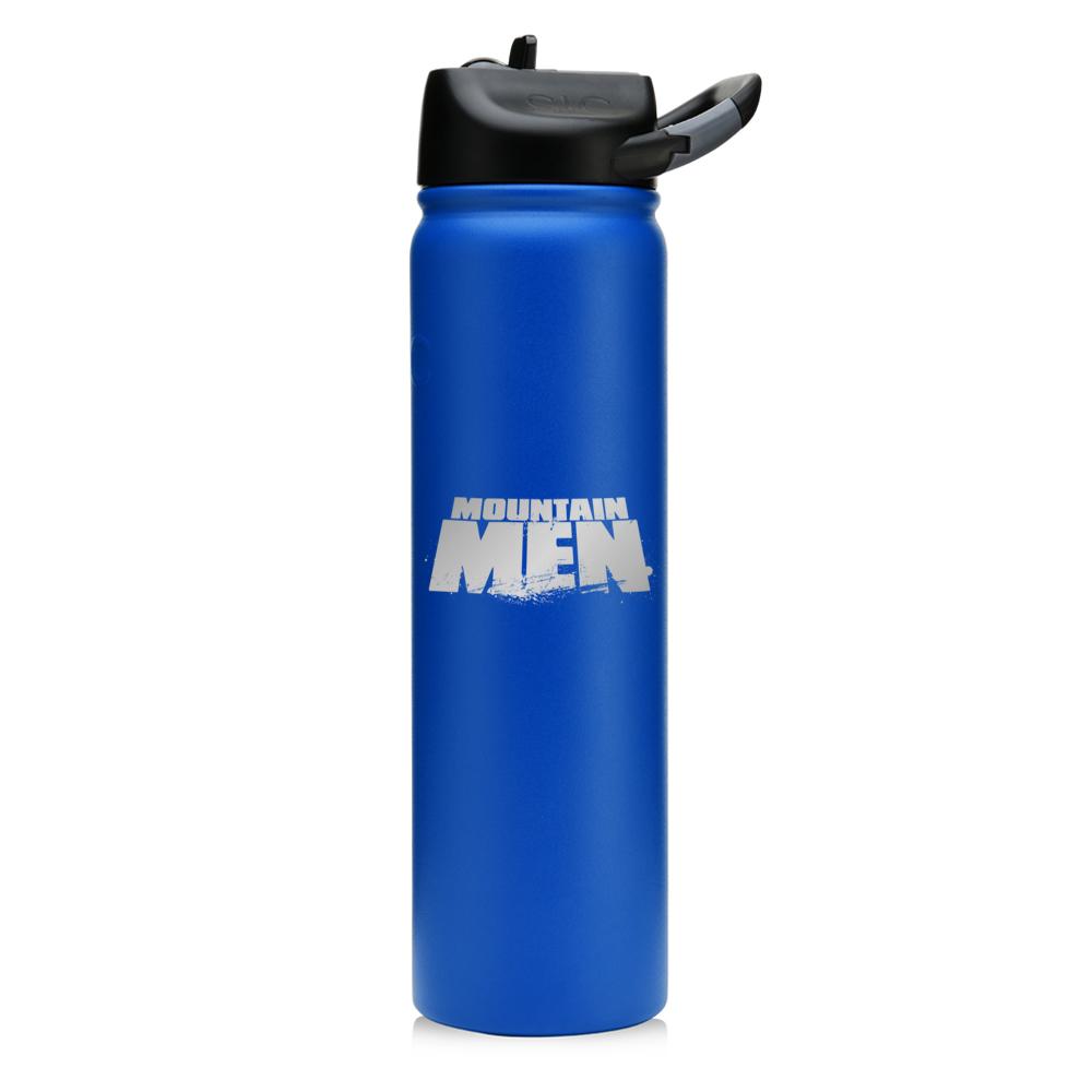 Mountain Men Logo Laser Engraved SIC Water Bottle