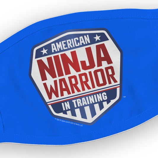 American Ninja Warrior In Training Washable Face Mask-1