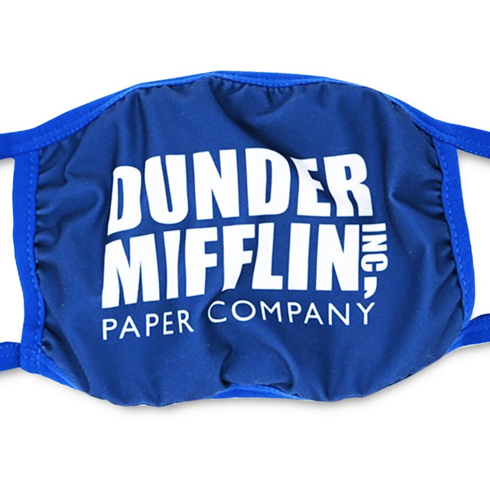 The Office Dunder Mifflin Logo Face Mask (2-pack)