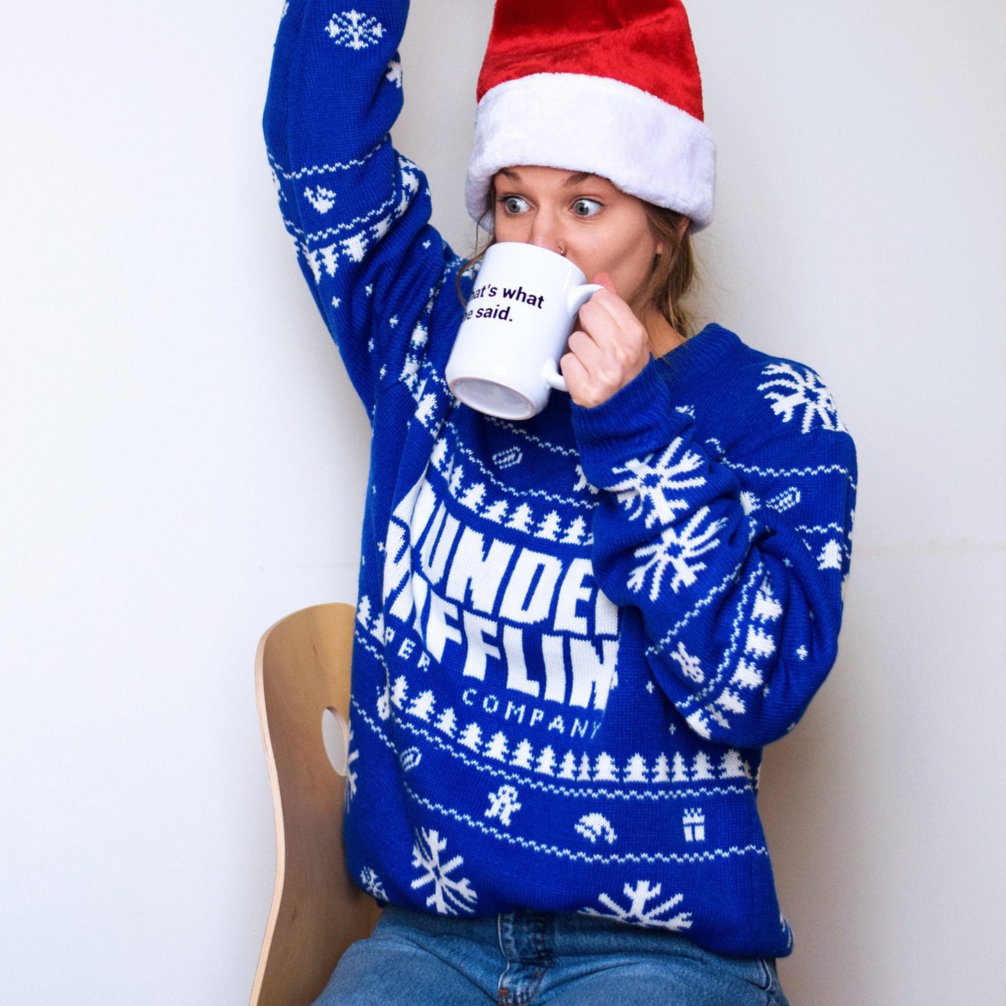 The Office Dunder Mifflin Ugly Christmas Sweater