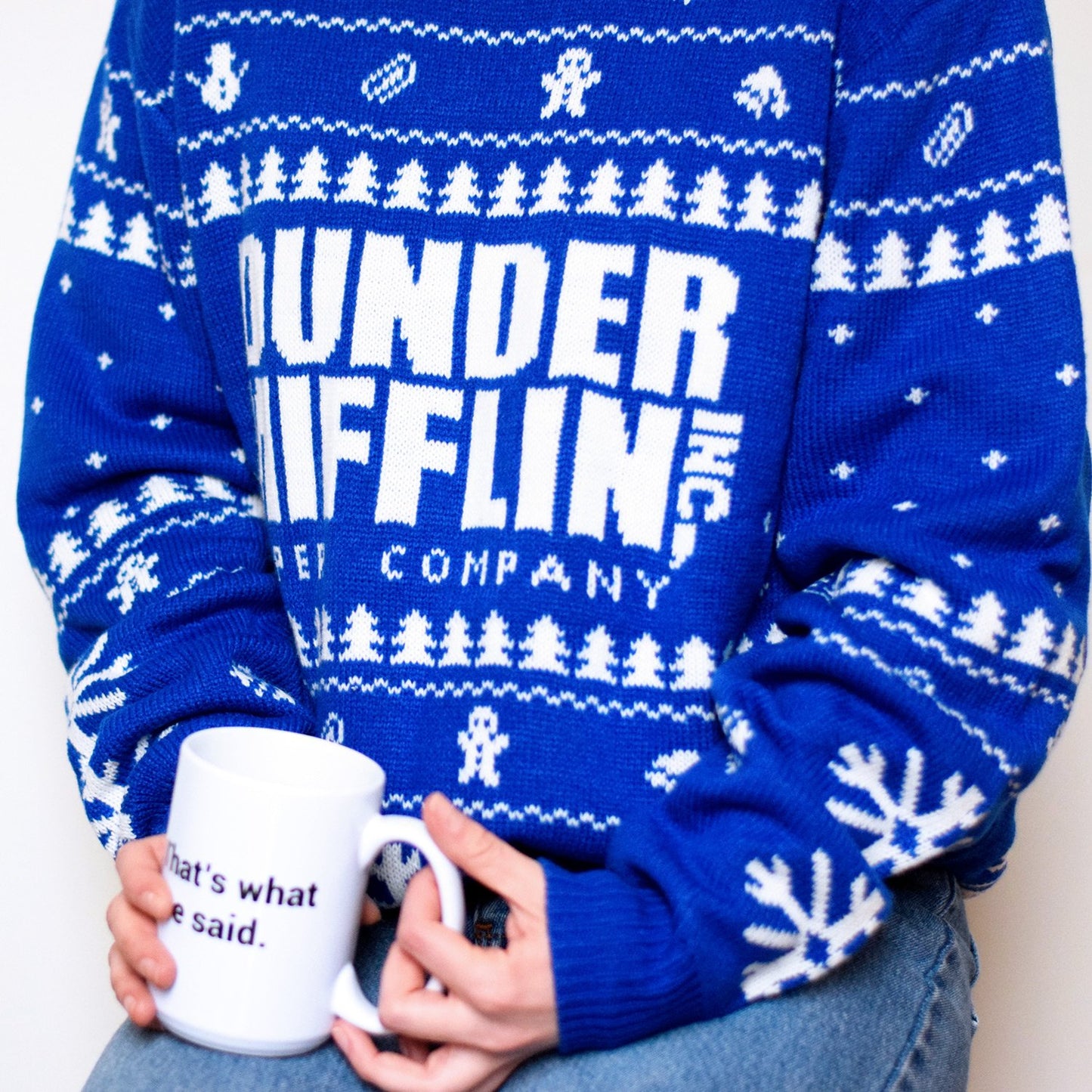 The Office Dunder Mifflin Ugly Christmas Sweater