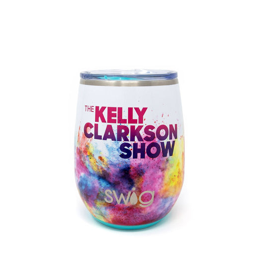 The Kelly Clarkson Show Color Splash SWIG Wine Tumbler-0