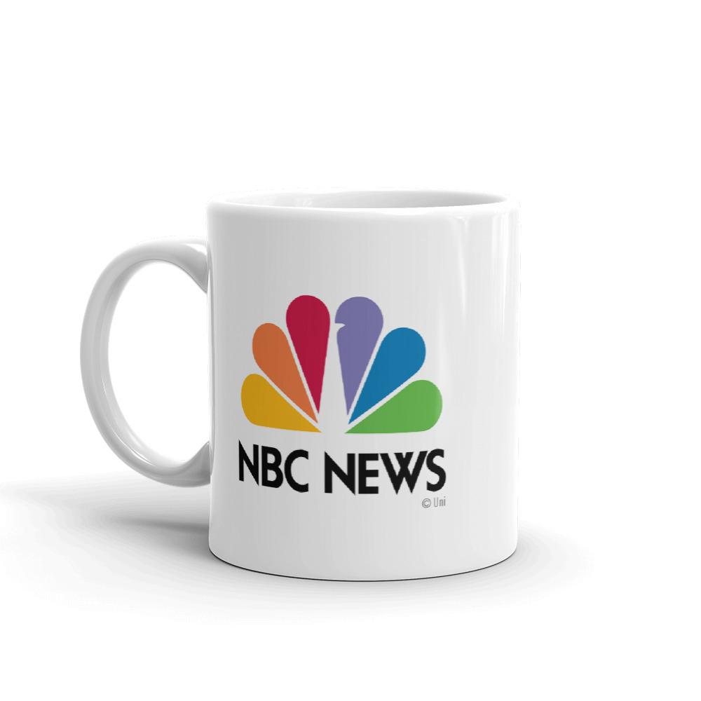 NBC News Logo White Mug