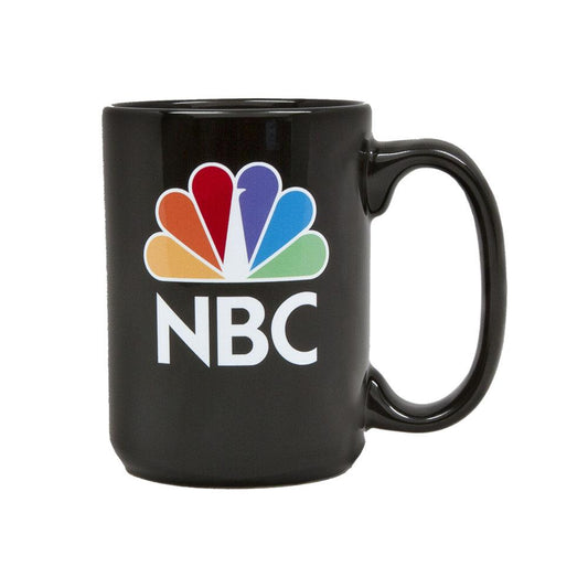 NBC Peacock Retro Logo Mug-0