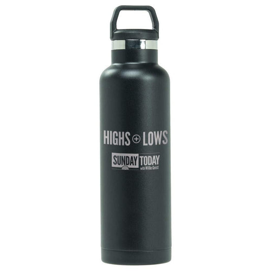 Sunday TODAY Highs + Lows RTIC Water Bottle