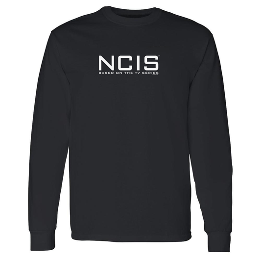 NCIS Logo Adult Long Sleeve T-Shirt-1