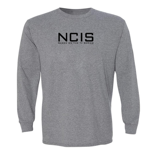 NCIS Logo Adult Long Sleeve T-Shirt-2