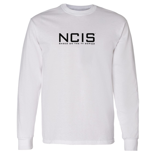 NCIS Logo Adult Long Sleeve T-Shirt-3