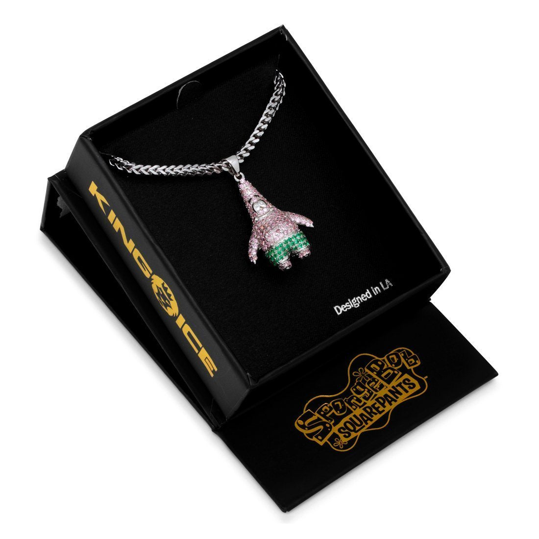 SpongeBob X King Ice - Iced Patrick Necklace - SpongeBob SquarePants Official Shop