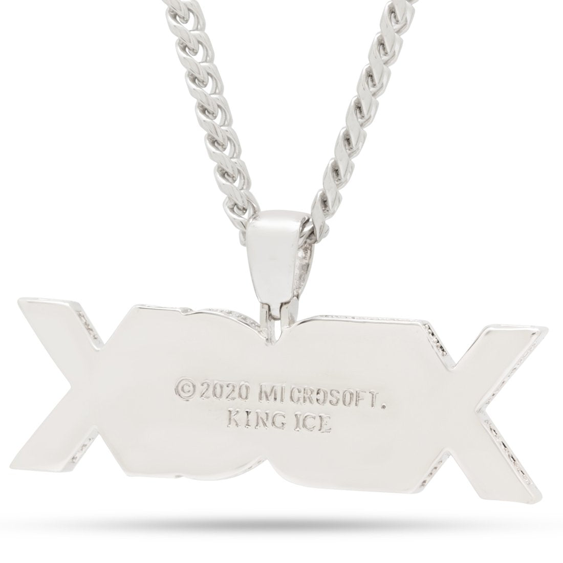 Xbox x King Ice - Emerald Xbox Logo Necklace