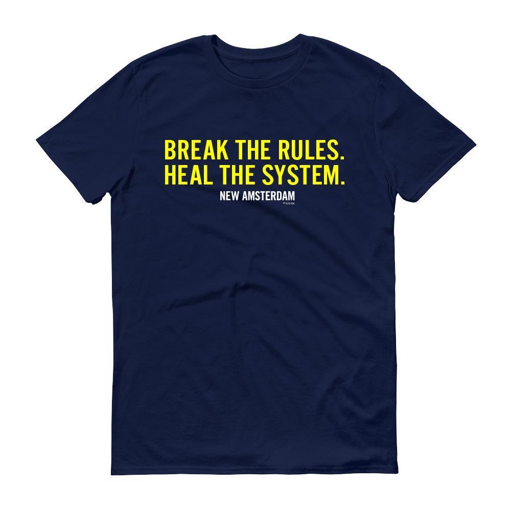New Amsterdam Break the Rules Men's Short Sleeve T-Shirt