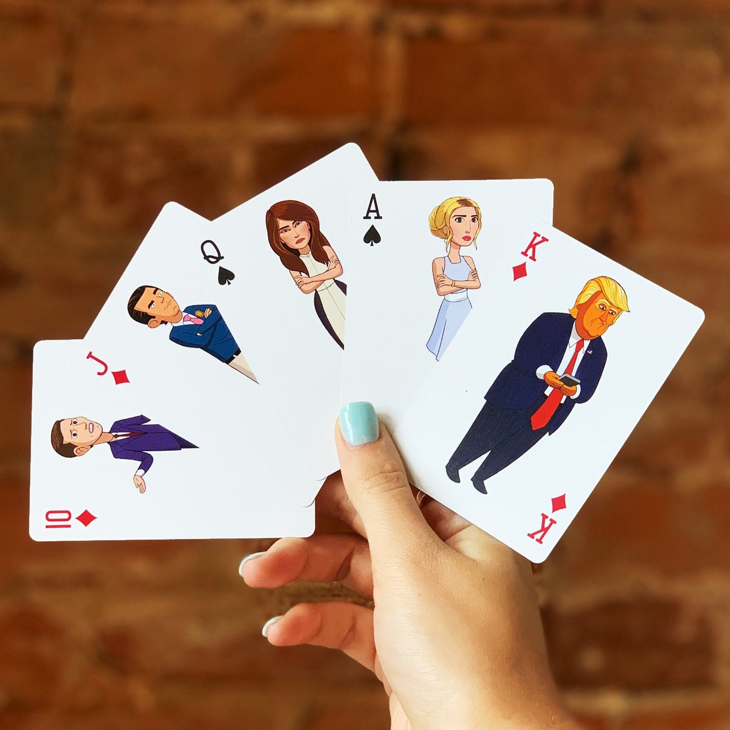 Our Cartoon President Playing Cards | Official CBS Entertainment Store