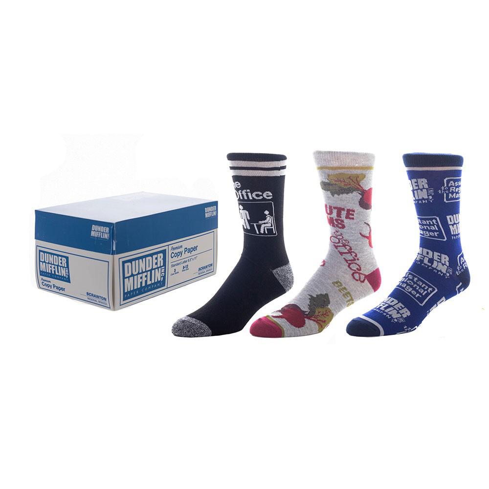 The Office 3 Pack of Crew Socks