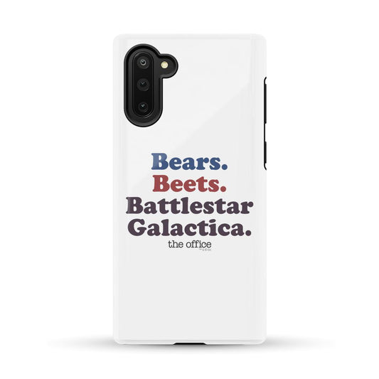 The Office Bears. Beets. Battlestar Galactica Samsung Galaxy Tough Phone Case-7