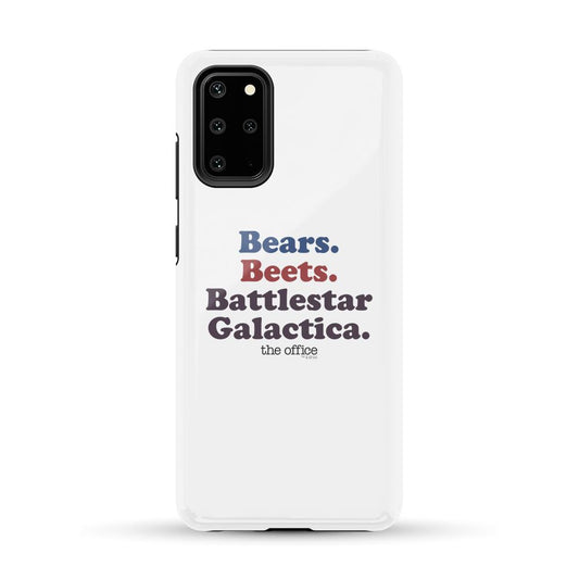 The Office Bears. Beets. Battlestar Galactica Samsung Galaxy Tough Phone Case-9