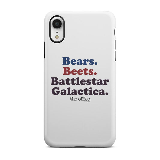 The Office Bears. Beets. Battlestar Galactica iPhone Tough Phone Case-5