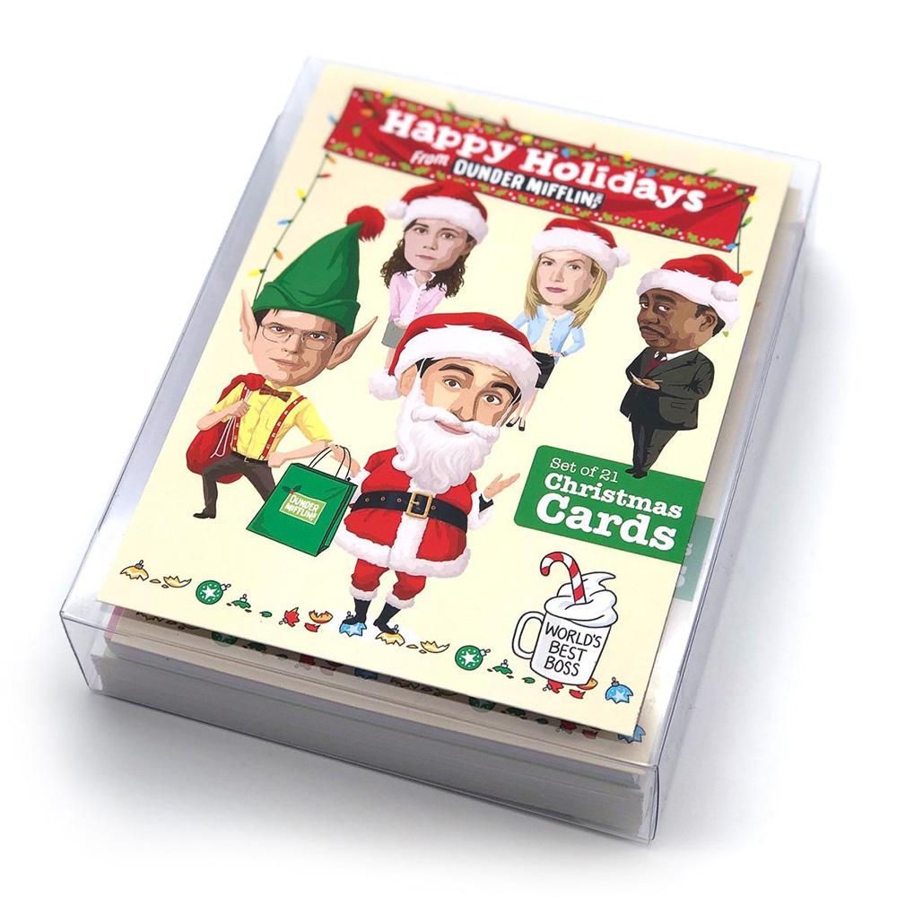 The Office Christmas Card Set of 21