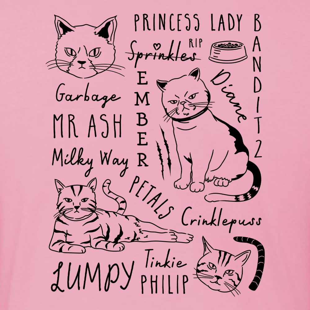 The Office Angela's Cat Mash-Up Women's Short Sleeve T-Shirt