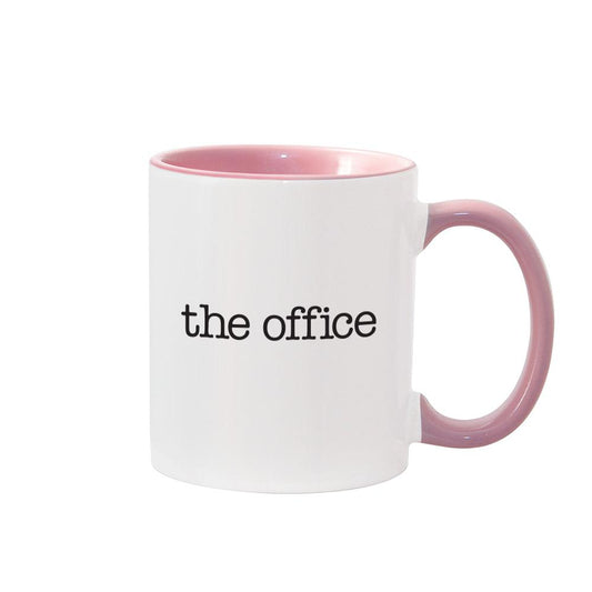 The Office Dwight's Love Quote  Two-Tone Mug-2