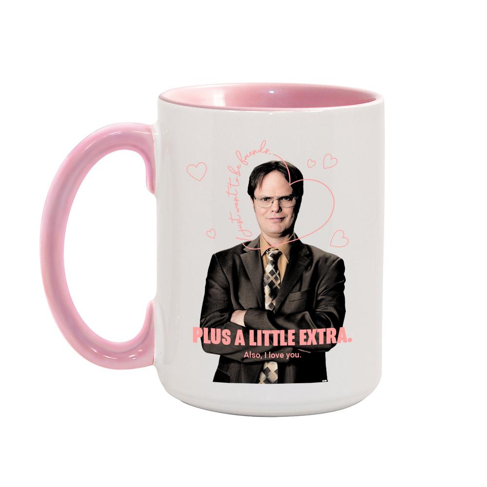 The Office Dwight's Love Quote  Two-Tone Mug