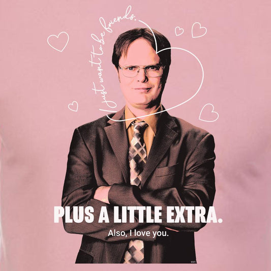 The Office Dwight's Love Quote  Adult Short Sleeve T-Shirt-1