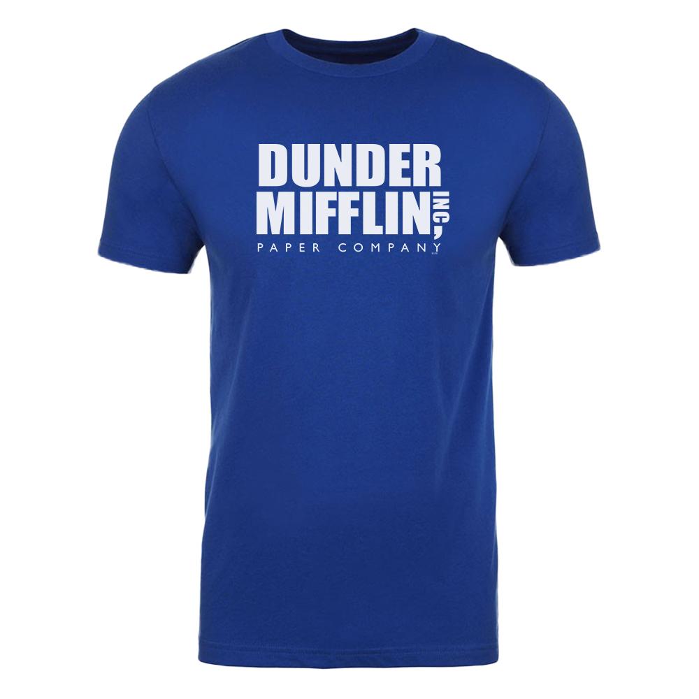 The Office Dunder Mifflin White Adult Short Sleeve T-Shirt