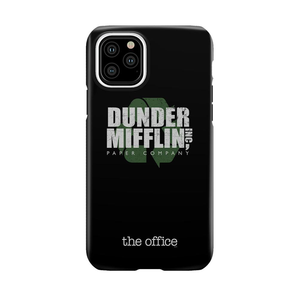 The Office Dunder Mifflin Recycle iPhone Tough Phone Case