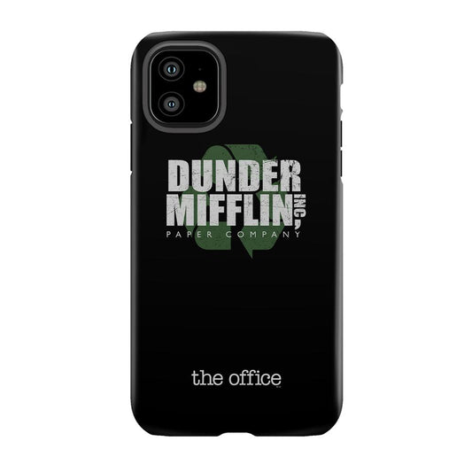 The Office Dunder Mifflin Recycle iPhone Tough Phone Case-6