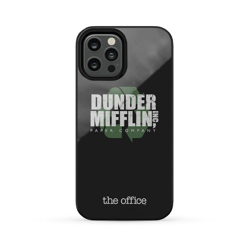 The Office Dunder Mifflin Recycle iPhone Tough Phone Case