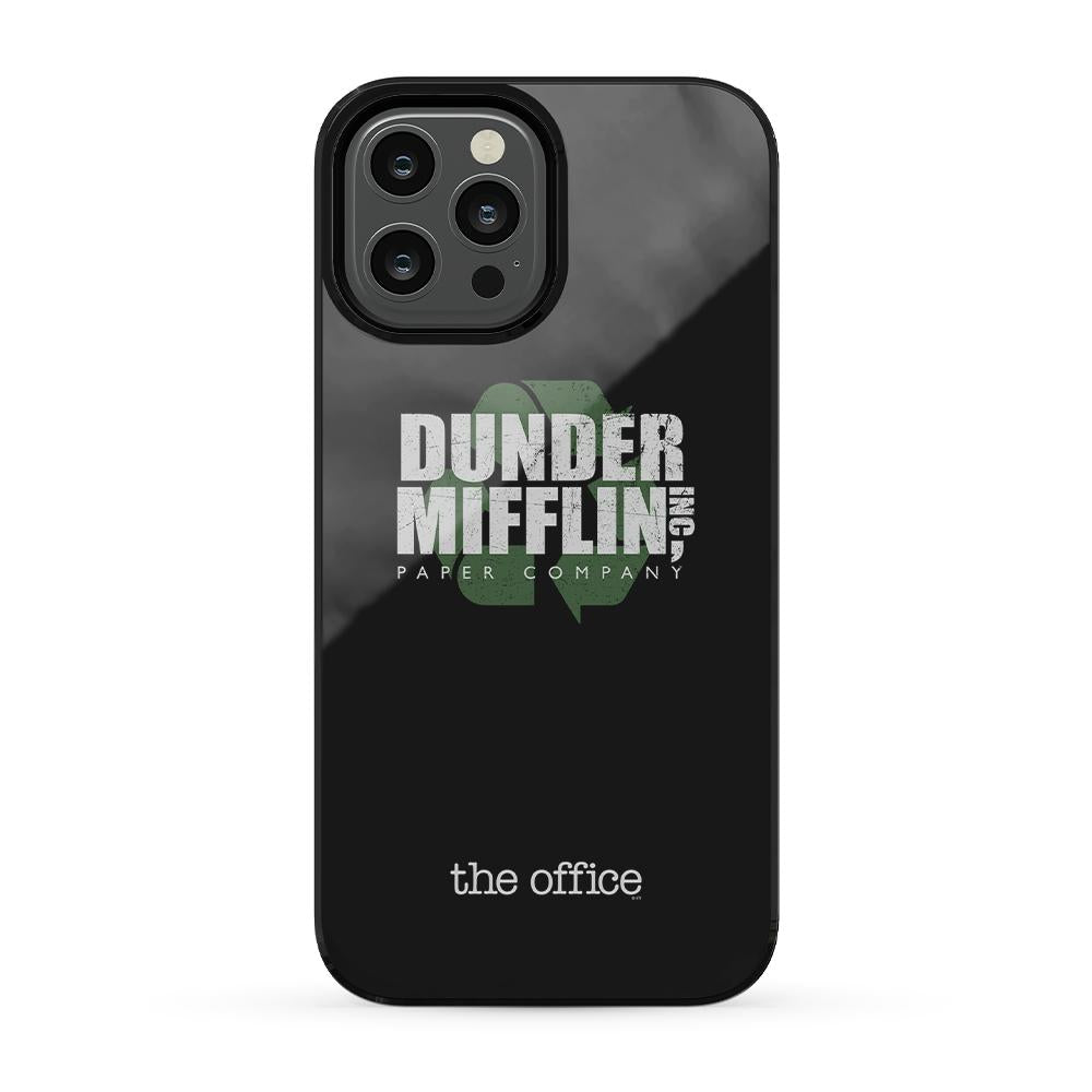 The Office Dunder Mifflin Recycle iPhone Tough Phone Case